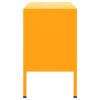 TV Stand Mustard Yellow 41.3"x13.8"x19.7" Steel