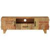 Hand Carved TV Stand 47.2"x11.8"x15.7" Solid Wood Reclaimed