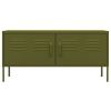 TV Stand Olive Green 41.3"x13.8"x19.7" Steel