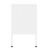 TV Stand White 41.3"x13.8"x19.7" Steel