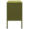 TV Stand Olive Green 41.3"x13.8"x19.7" Steel