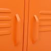 TV Stand Orange 41.3"x13.8"x19.7" Steel