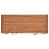 TV Stand 39.4"x15.7"x17.7" Teak Wood