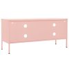 TV Stand Pink 41.3"x13.8"x19.7" Steel