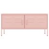 TV Stand Pink 41.3"x13.8"x19.7" Steel